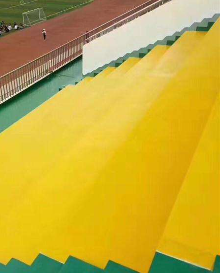 廊坊球场台阶翻新修补改造